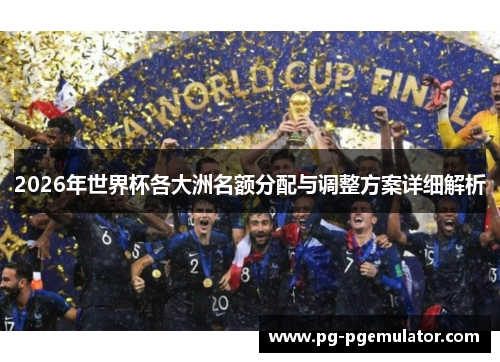 2026年世界杯各大洲名额分配与调整方案详细解析